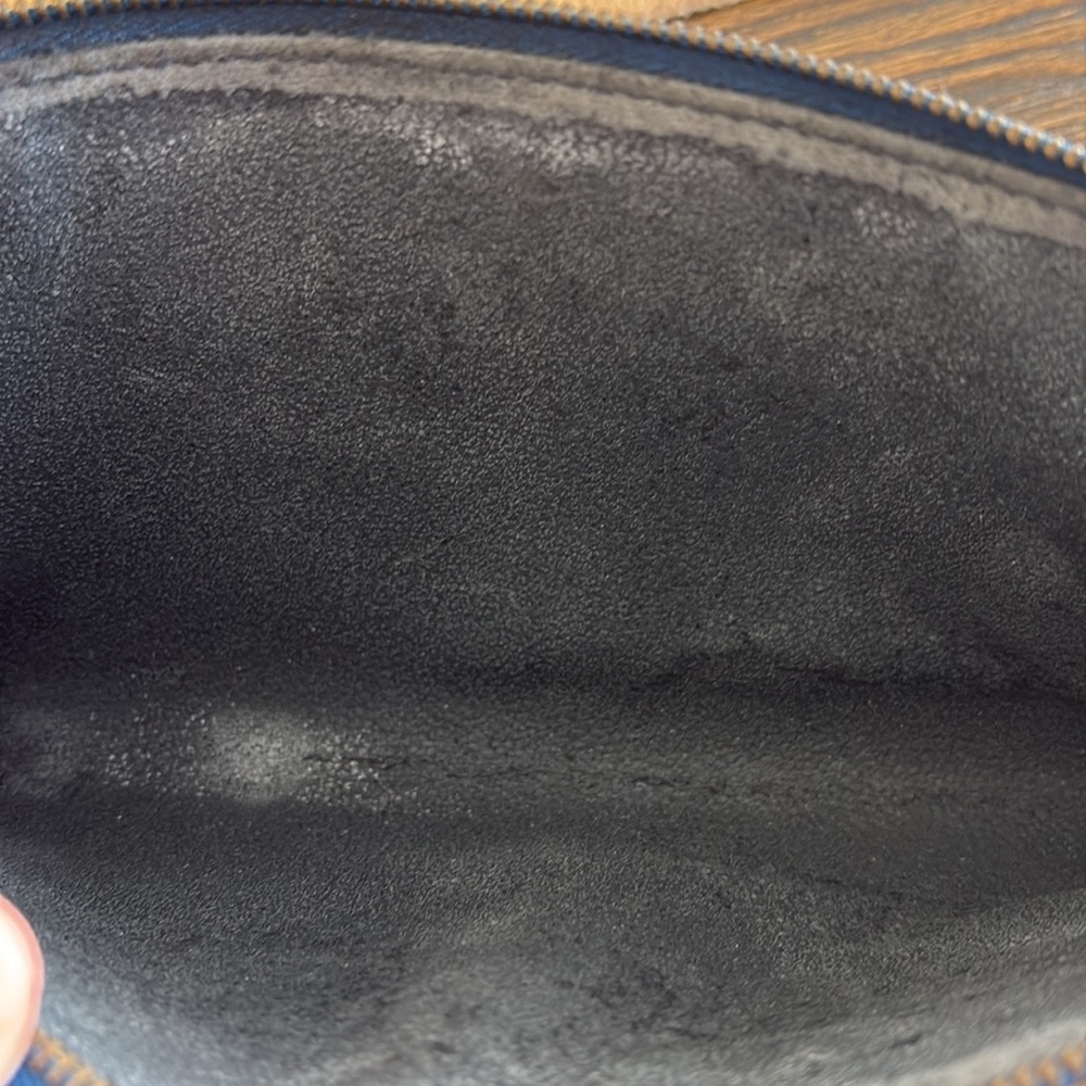 Louis Vuitton Blue Epi Leather Accessories Pochette w/ Dust Bag and COA - Picture 13 of 15